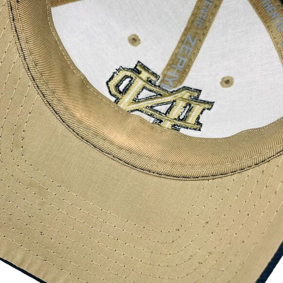 University of Notre Dame 6 7/8 Fighting Irish NCAA Zephyr Hat Retro Cap - Picture 6 of 7